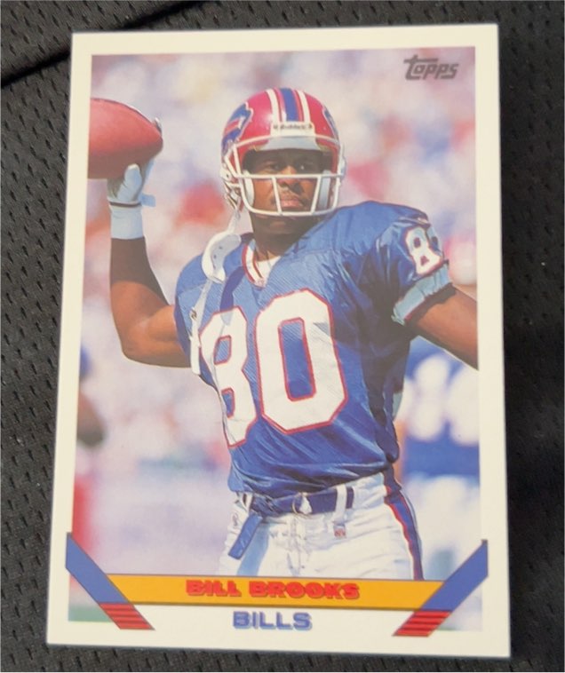 1993 Topps #620 Bill Brooks — front