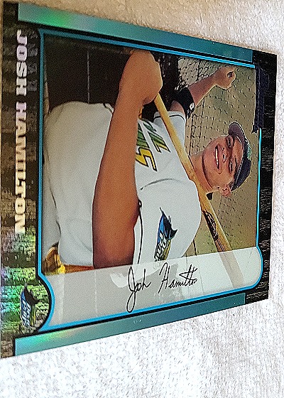 1999 Bowman #431 Josh Hamilton — front
