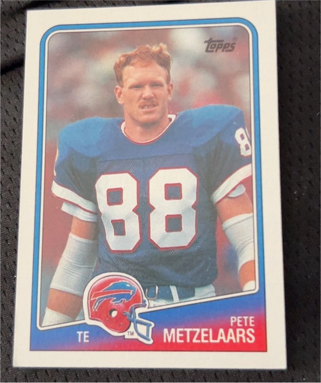 1988 Topps #226 Pete Metzelaars — front