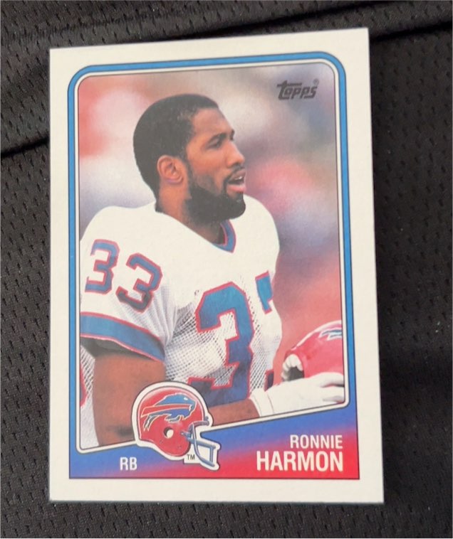 1988 Topps #222 Ronnie Harmon — front