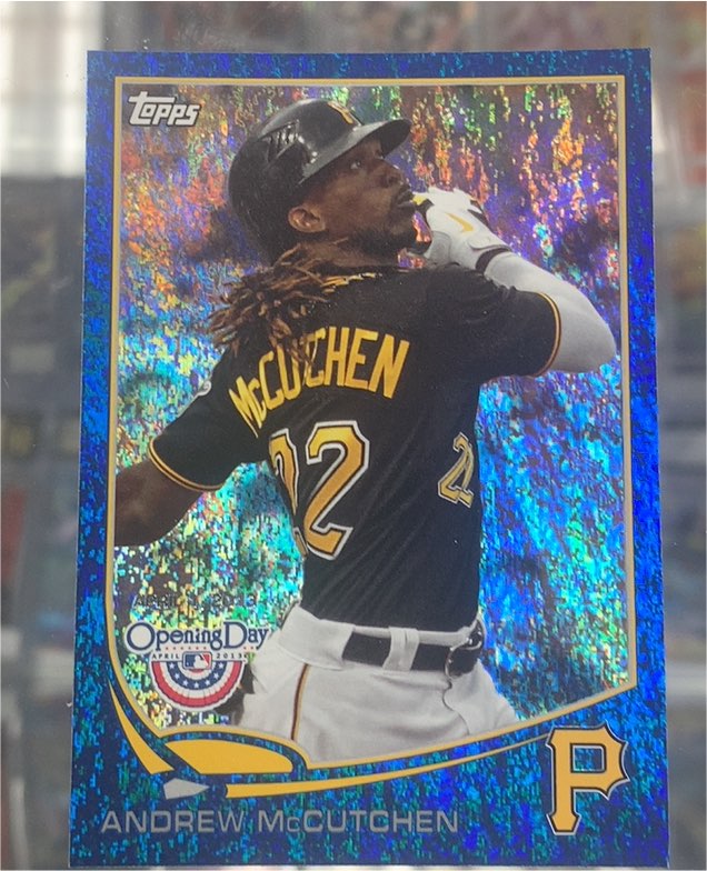 2013 Topps Chrome #49 Andrew McCutchen — front