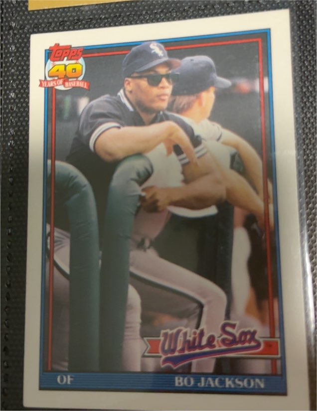 1991 Topps Traded #58T Bo Jackson — front