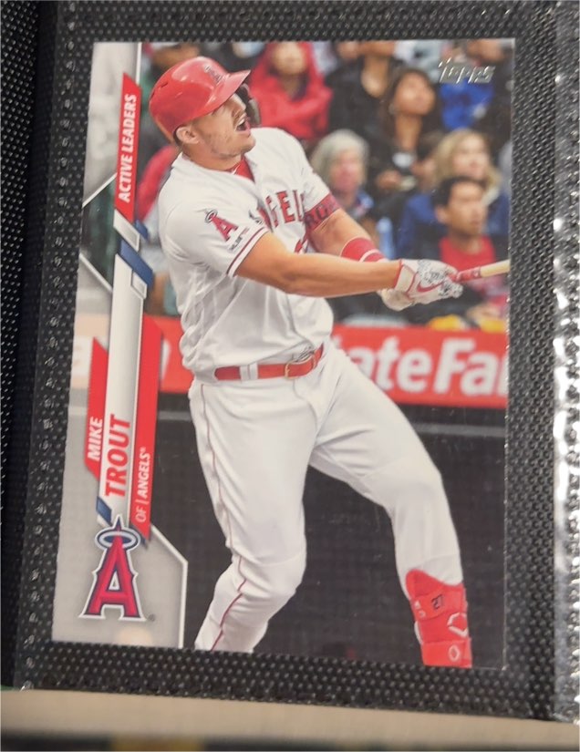 2020 Topps Update #U-243 Mike Trout — front
