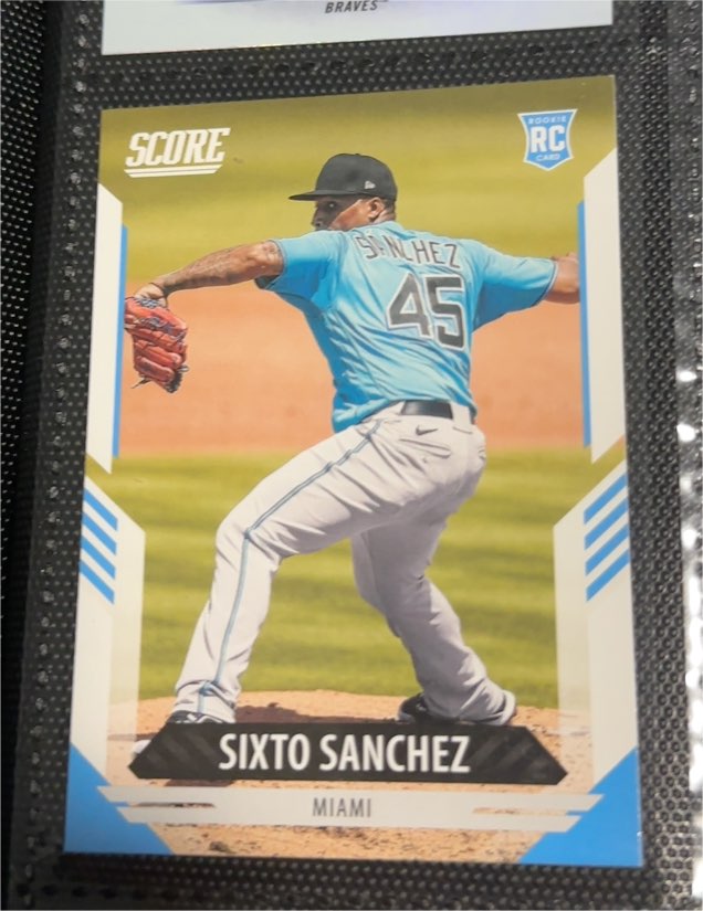 2021 Panini Chronicles Score #15 Sixto Sanchez — front