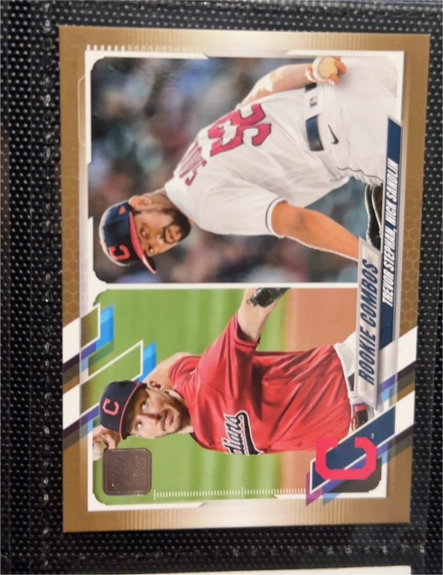 2021 Topps Update #US121 Trevor Stephan / Nick Sandlin Rookie Combos — front