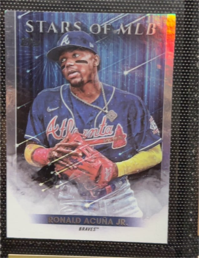 2022 Topps Stars of MLB #SMLB-2 Ronald Acuña Jr. — front