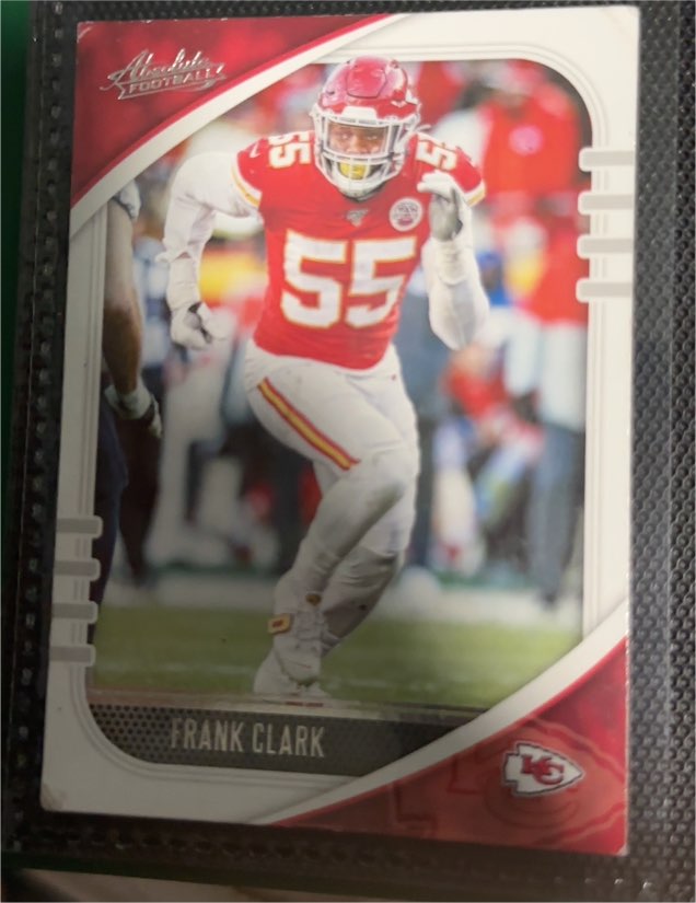 2020 Panini Absolute Football #100 Frank Clark — front