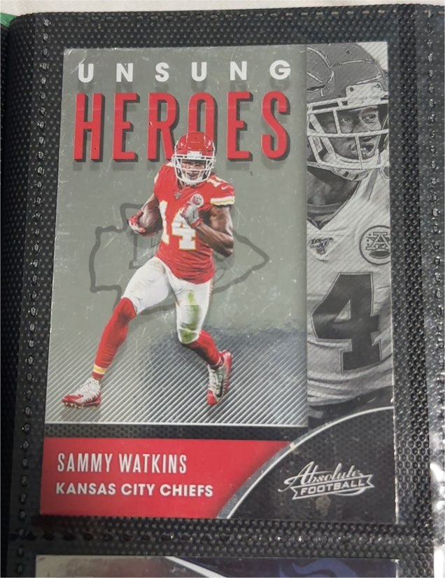 2020 Panini Absolute Unsung Heroes #UH-SW Sammy Watkins — front