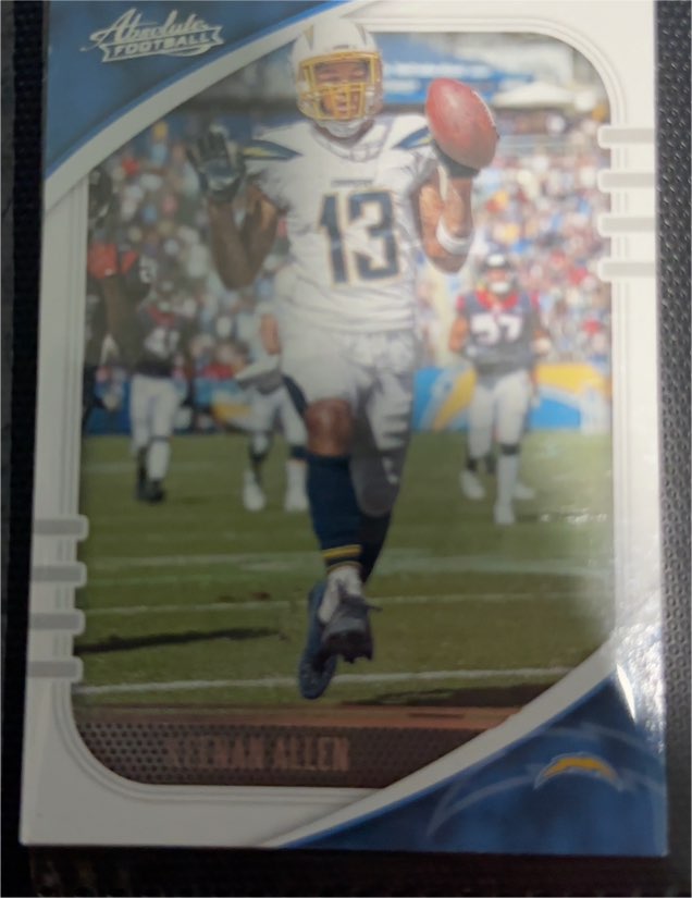 2020 Panini Absolute #13 Keenan Allen — front