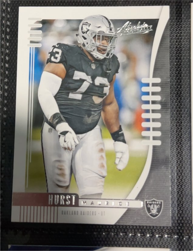 2019 Panini Absolute Football #48 Maurice Hurst — front
