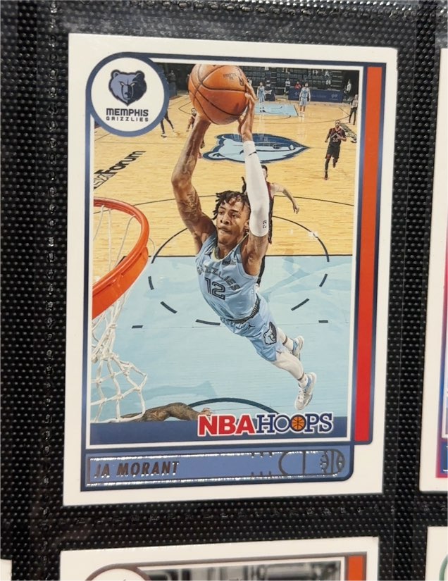 2021-22 Panini NBA Hoops #132 Ja Morant — front