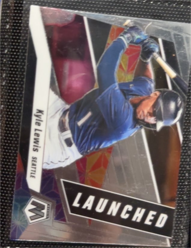 2021 Panini Mosaic #L8 Kyle Lewis Launched — front