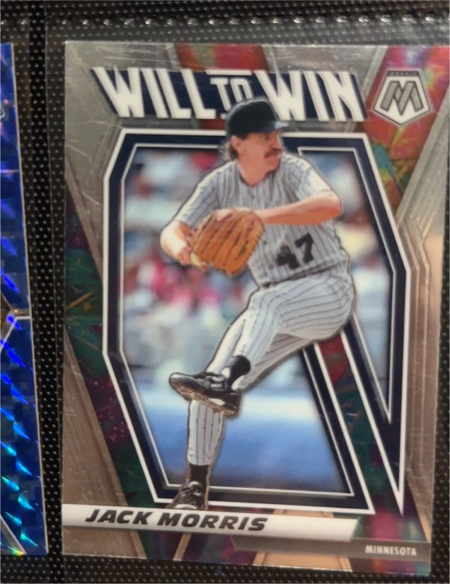 2021 Panini Mosaic Will to Win #WTW2 Jack Morris — front
