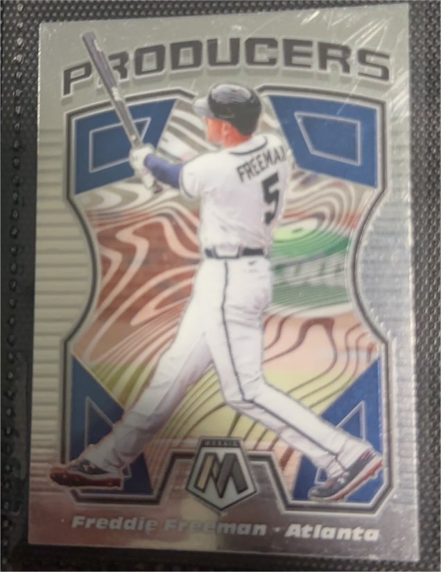 2021 Panini Mosaic Producers #P1 Freddie Freeman — front