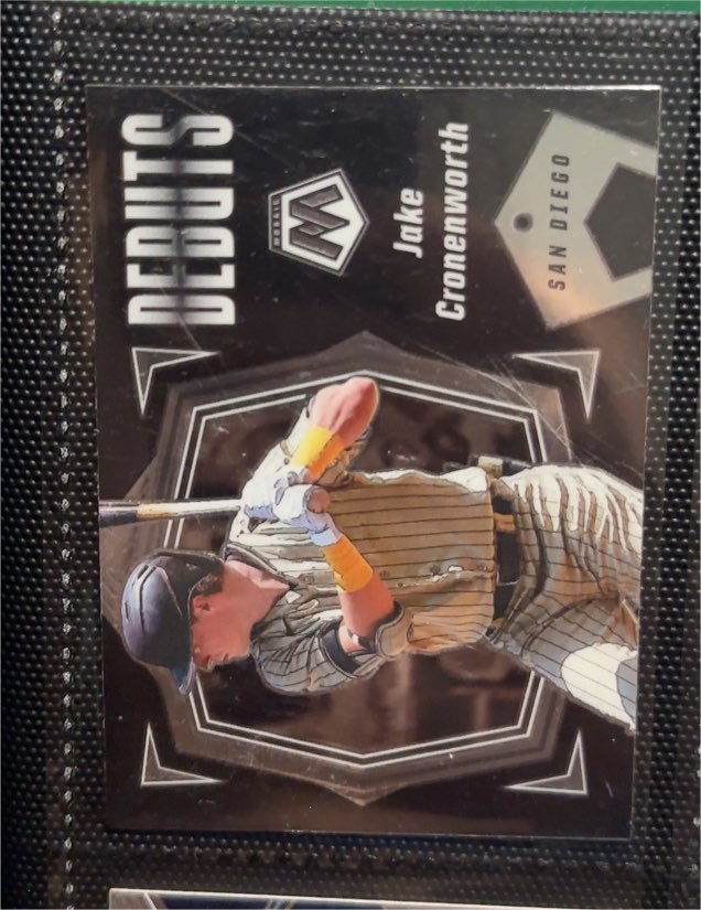 2021 Panini Mosaic #PD15 Jake Cronenworth Debuts — front