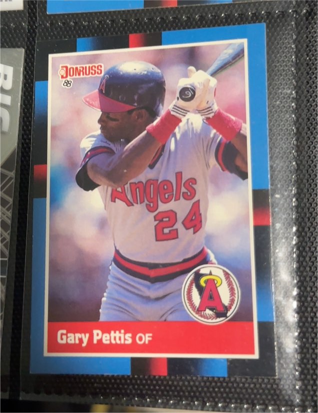 1988 Donruss #210 Gary Pettis — front