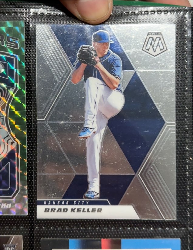 2021 Panini Mosaic #119 Brad Keller — front
