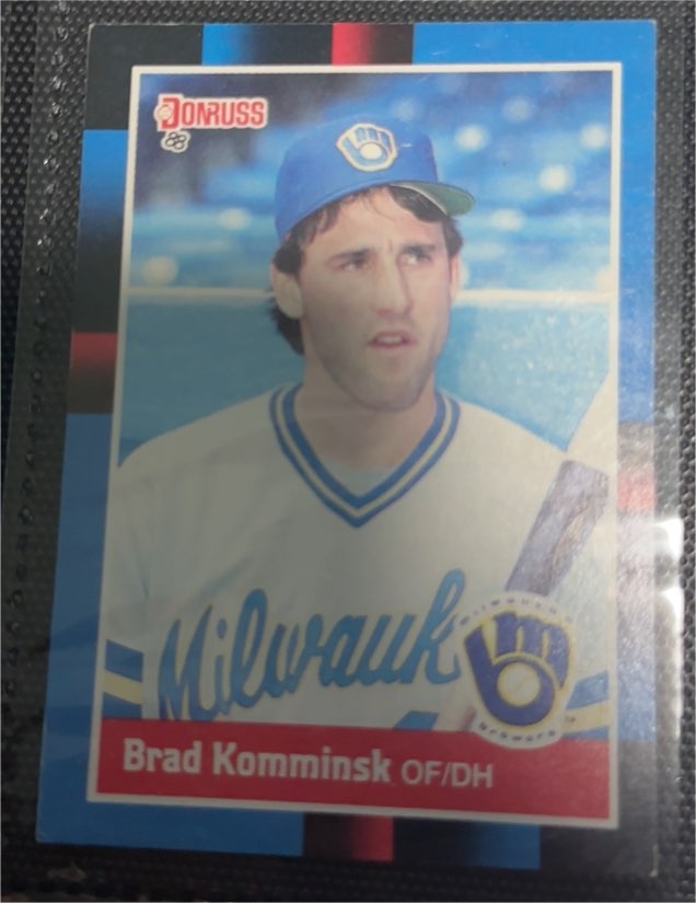1988 Donruss #583 Brad Komminsk — front