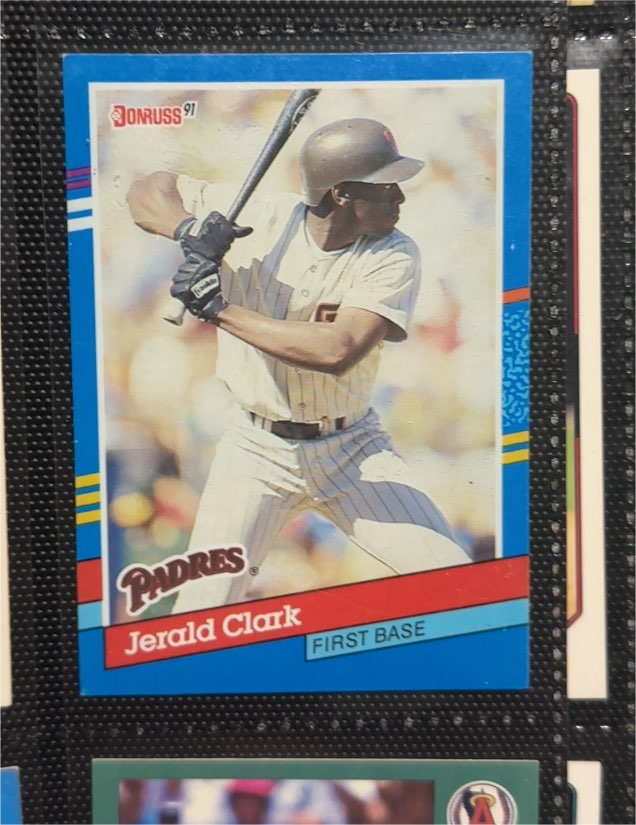 1991 Donruss #74 Jerald Clark — front