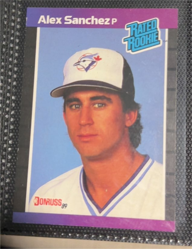 1989 Donruss #47 Alex Sanchez — front