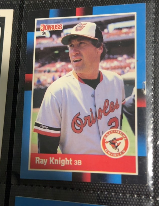 1988 Donruss #108 Ray Knight — front