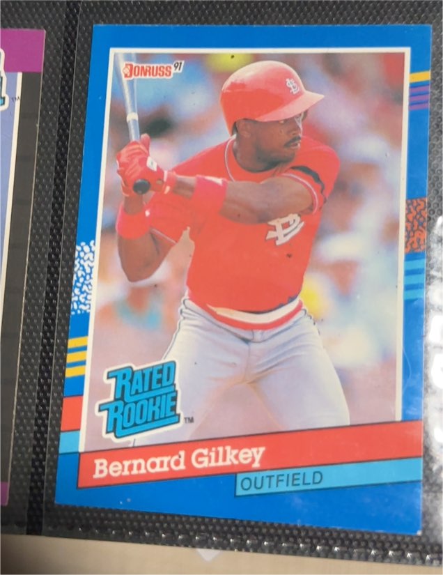 1991 Donruss #30 Bernard Gilkey — front