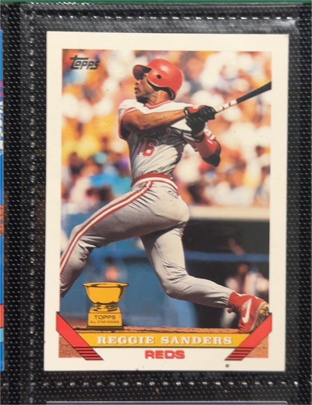 1993 Topps #83 Reggie Sanders — front