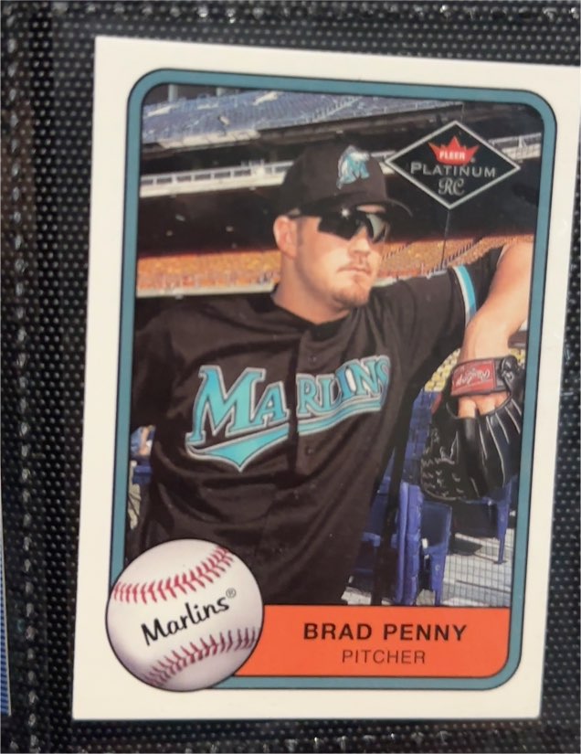 2001 Fleer Platinum #356 Brad Penny — front