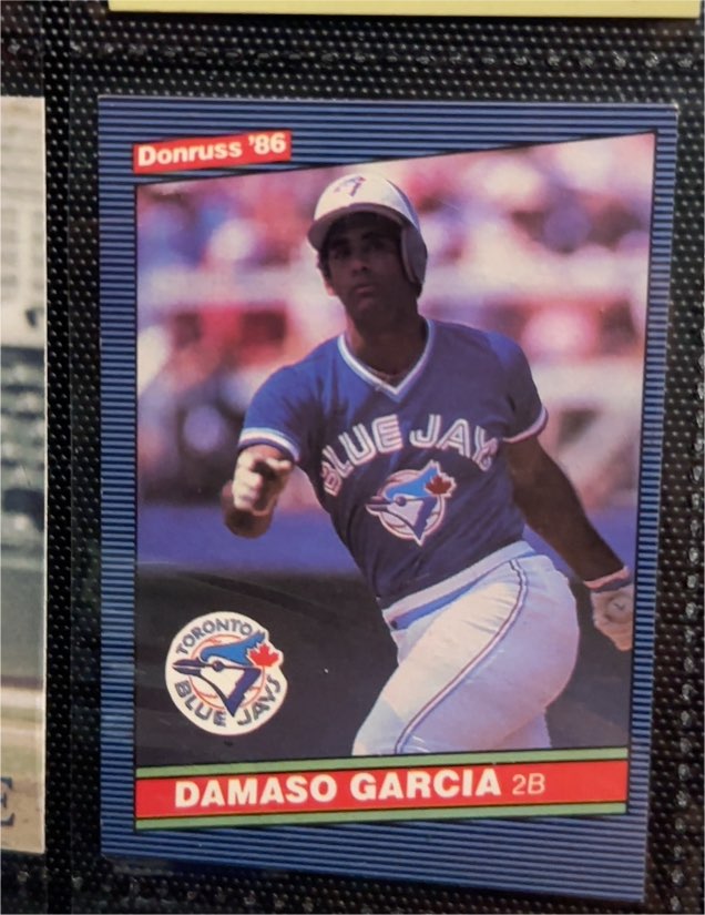 1986 Donruss #241 Damaso Garcia — front