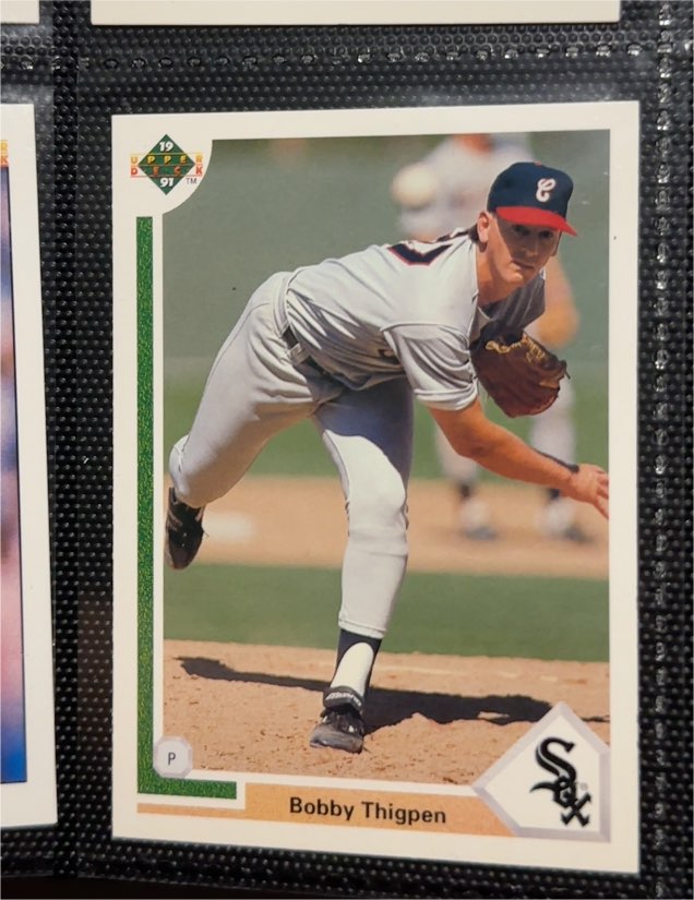 1991 Upper Deck #261 Bobby Thigpen — front