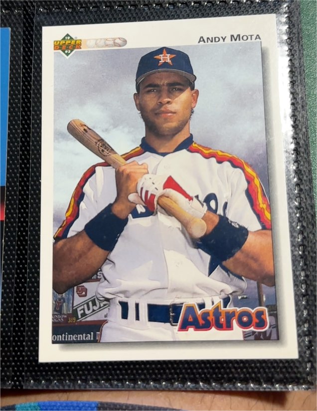 1992 Upper Deck #564 Andy Mota — front