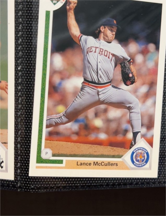 1991 Upper Deck #203 Lance McCullers — front