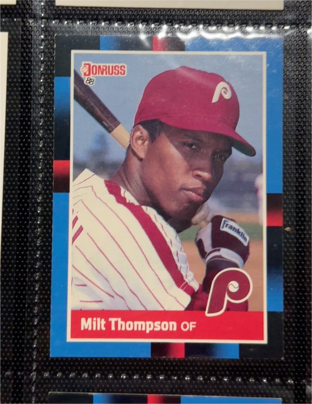 1988 Donruss #236 Milt Thompson — front