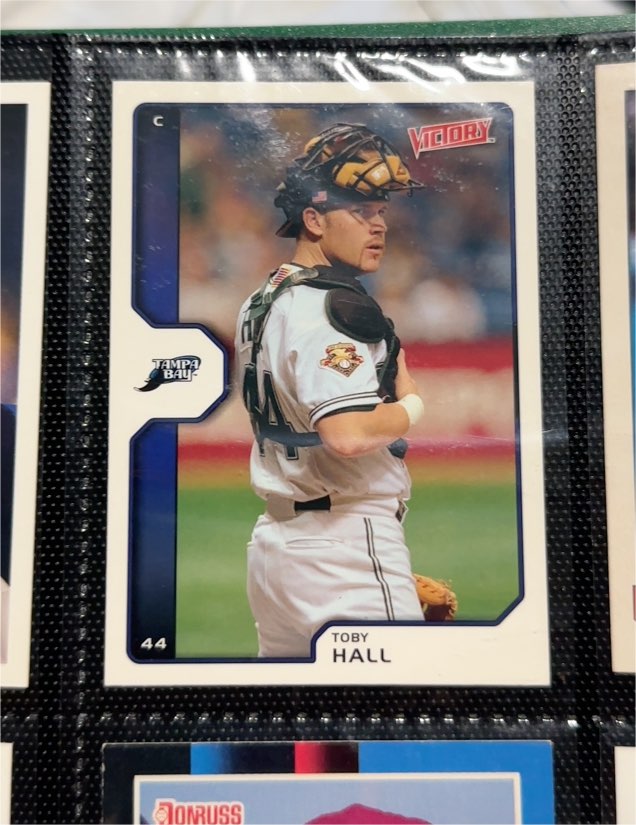 2002 Upper Deck Victory #44 Toby Hall — front
