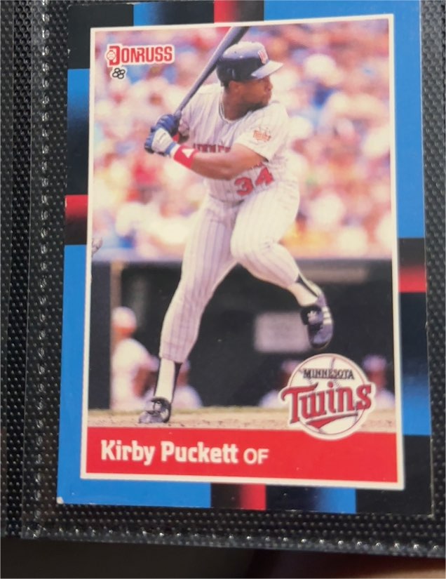 1988 Donruss #368 Kirby Puckett — front