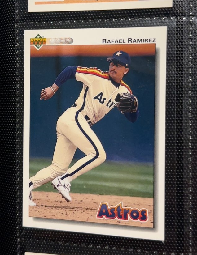 1992 Upper Deck #448 Rafael Ramirez — front