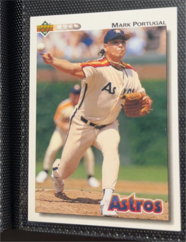 1992 Upper Deck #448 Mark Portugal — front