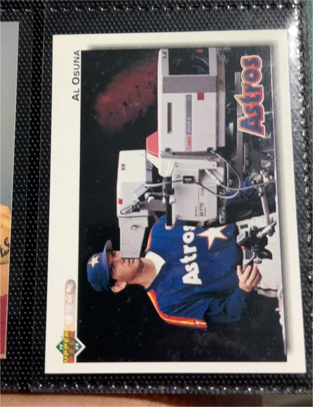 1992 Upper Deck #259 Al Osuna Houston Astros — front