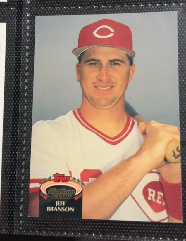 1992 Topps Stadium Club #716 Jeff Branson — front