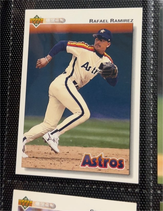 1992 Upper Deck #582 Rafael Ramirez — front