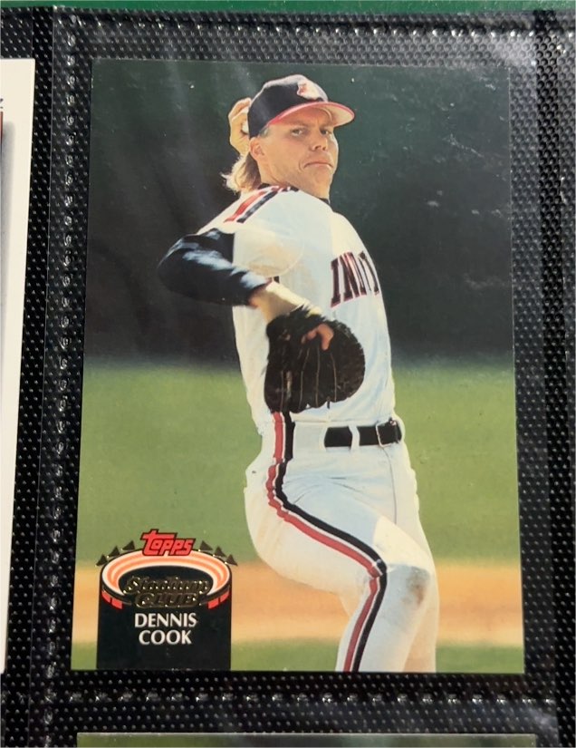 1992 Topps Stadium Club #887 Dennis Cook — front