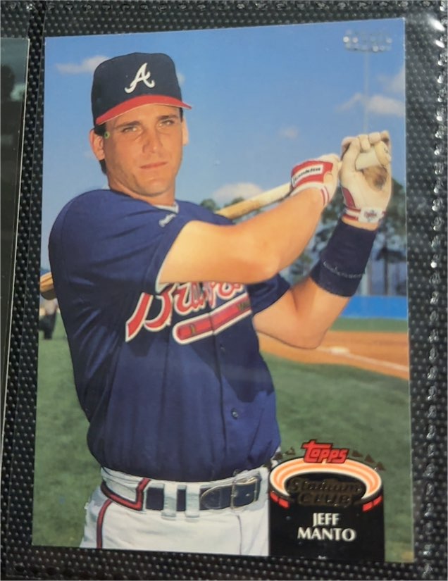 1992 Topps Stadium Club #699b Jeff Manto — front