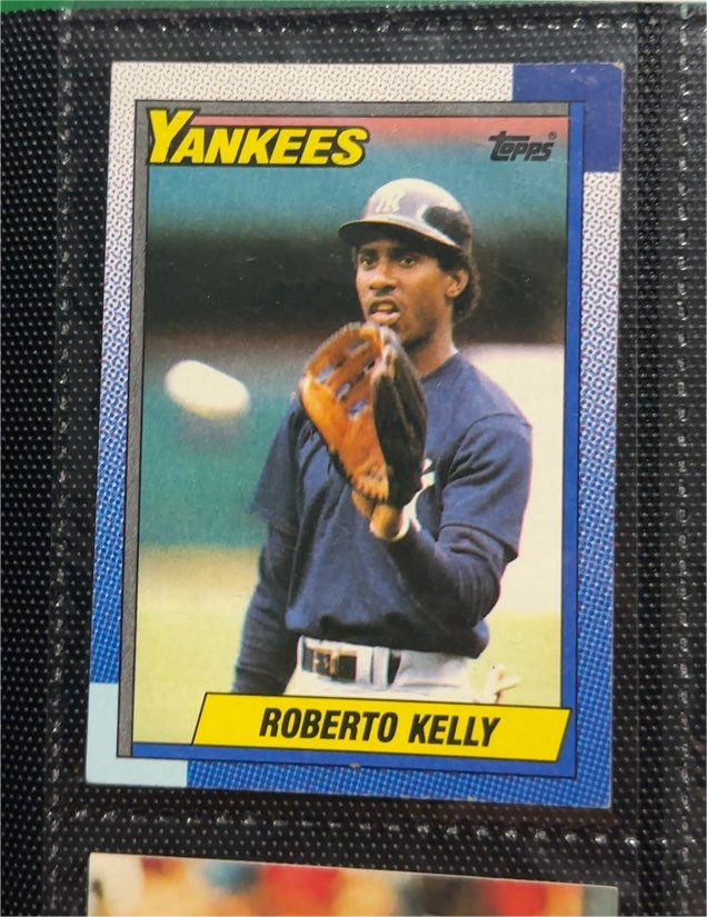 1990 Topps #109 Roberto Kelly — front