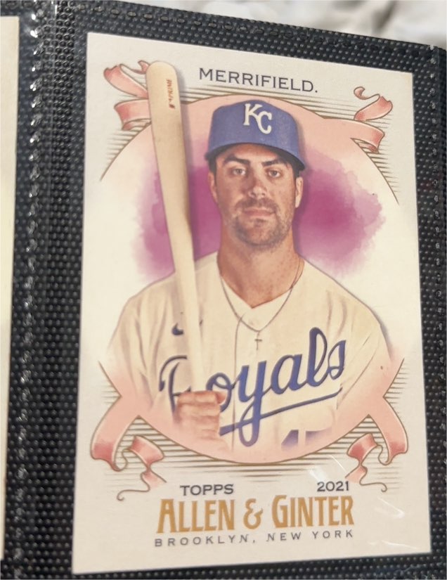 2021 Topps Allen & Ginter #179 Whit Merrifield — front