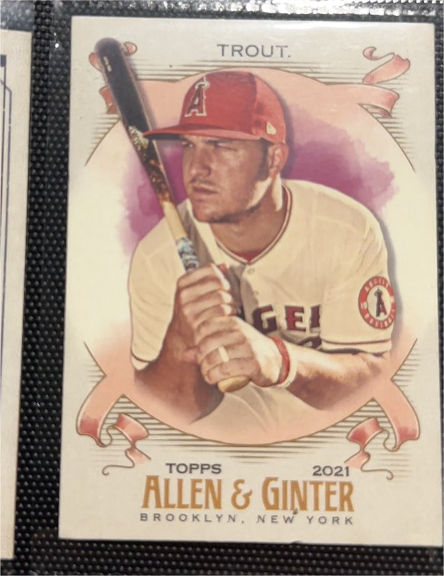 2021 Topps Allen & Ginter #32 Mike Trout — front