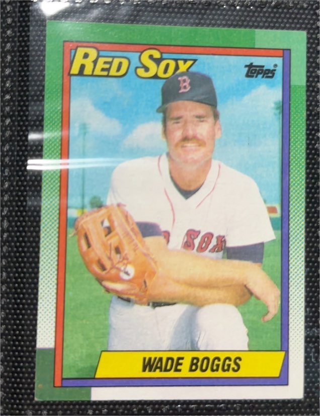 1990 Topps #760 Wade Boggs — front