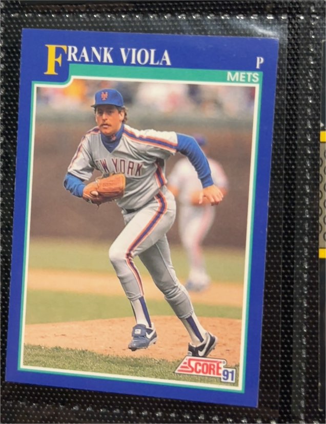 1991 Score #460 Frank Viola — front