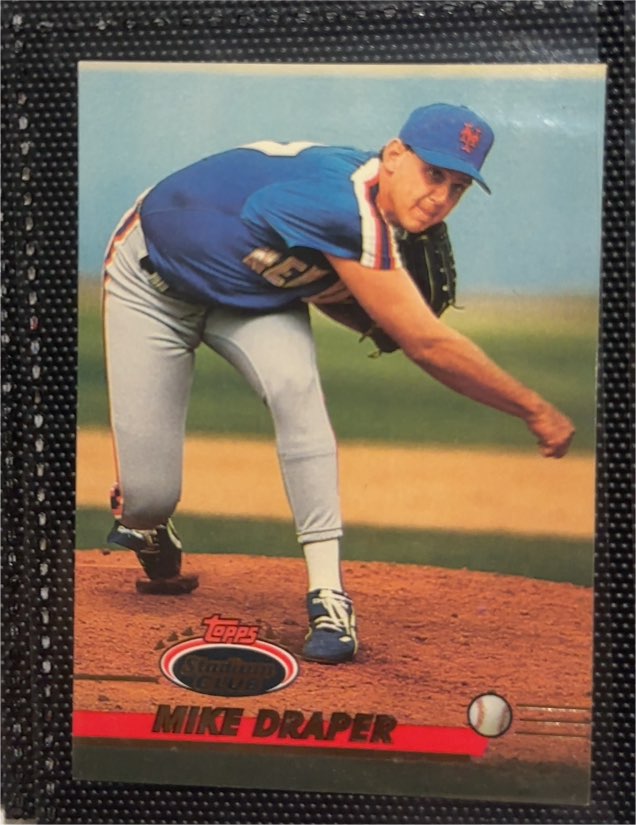 1993 Topps Stadium Club #732 Mike Draper — front