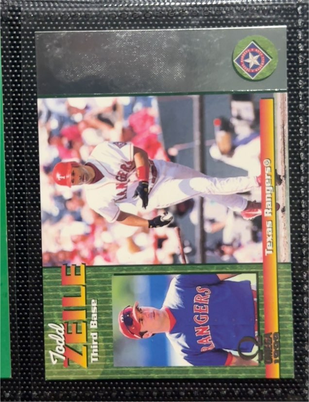 1999 Pacific Omega #150 Todd Zeile — front