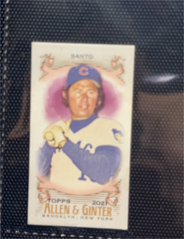 2021 Topps Allen & Ginter Mini #86 Ron Santo — front